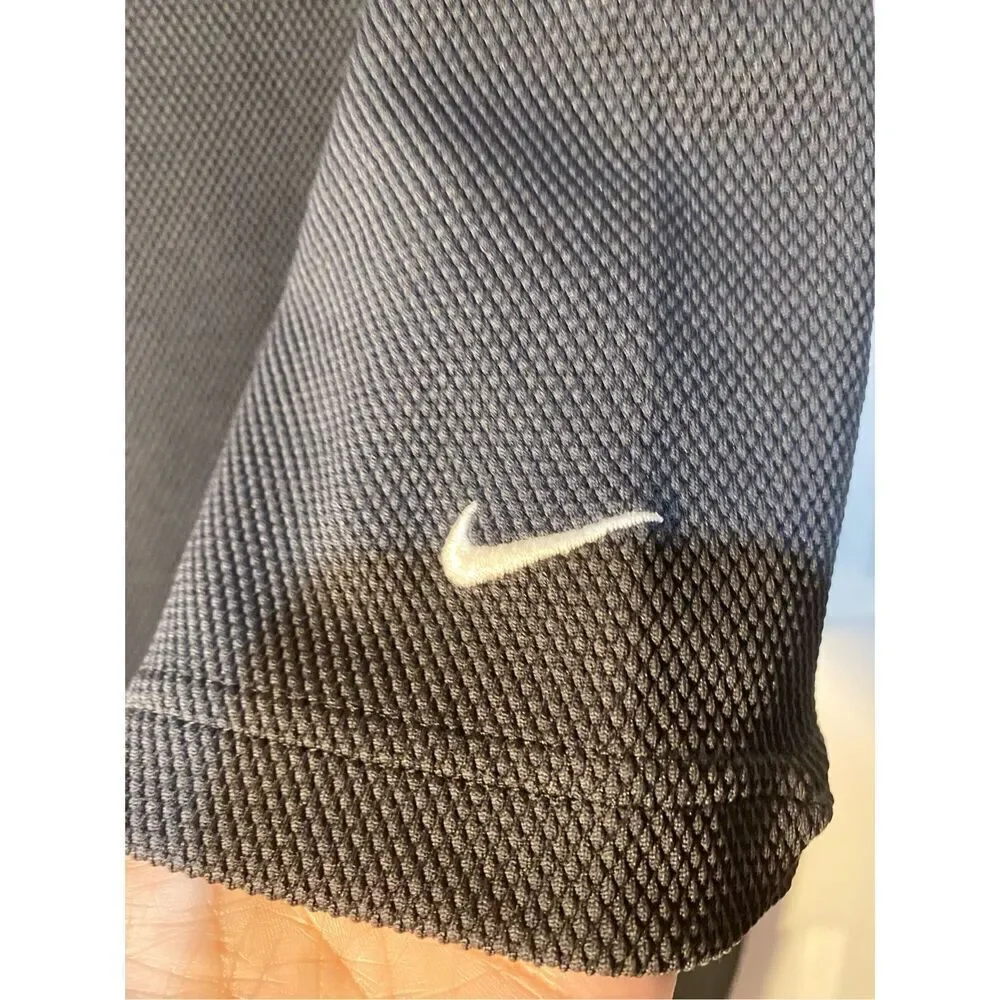 Nike men’s golf fit dry, short sleeve, black polo shirt, size, XL